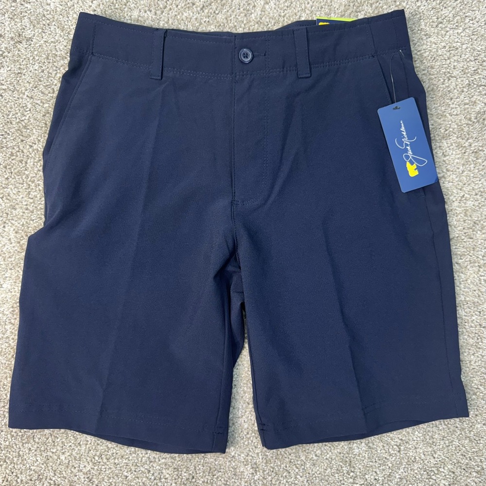 Jack Nicklaus Shorts Mens 30 JNBS8042DS Navy Blue Stretch Golf NEW
